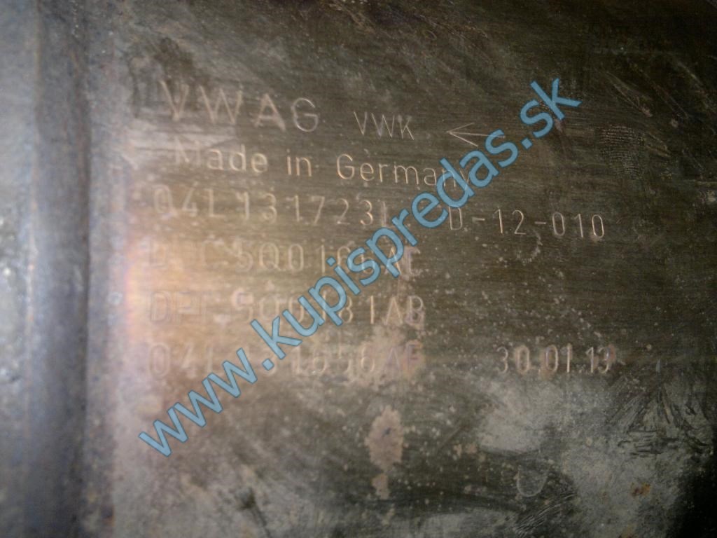 Katalyzátor-filter pevných častíc DPF AUDI A3 8V 2.0TDI  